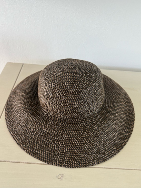 Eric Javits Brown Wide-Brim Straw Sun Hat main image 12